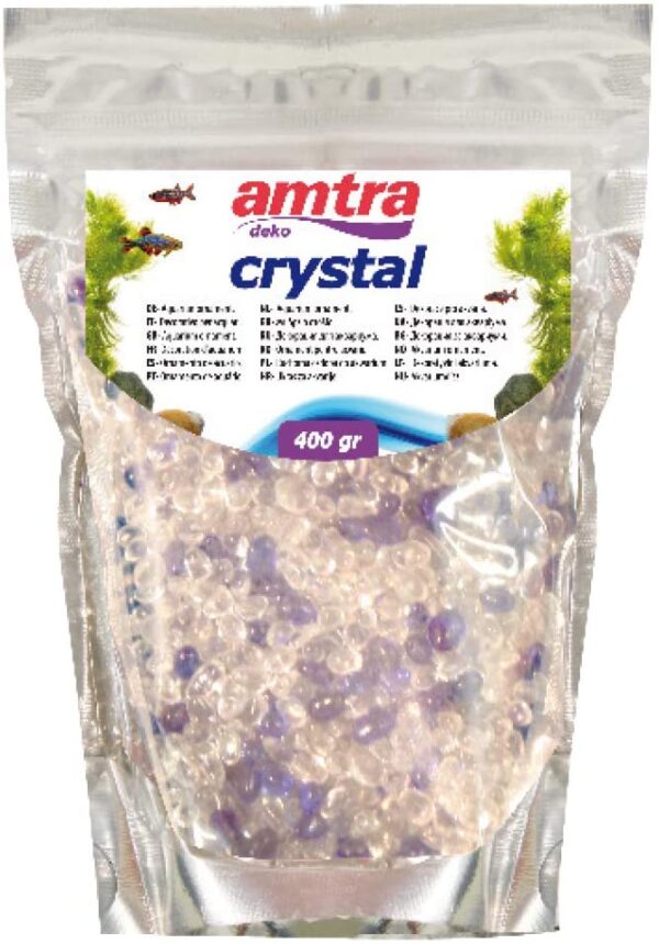 Akvarijski Pijesak Crystal White/Blue 400g Amtra