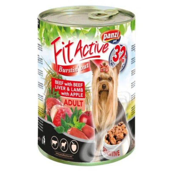 Panzi konzerva Fit-Active Premium Dog 1240g govedina/jetra/janje