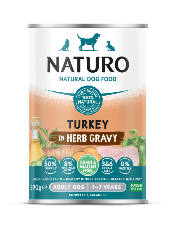 Naturo konzerva Grain&Gluten Free 390g pura 1/12