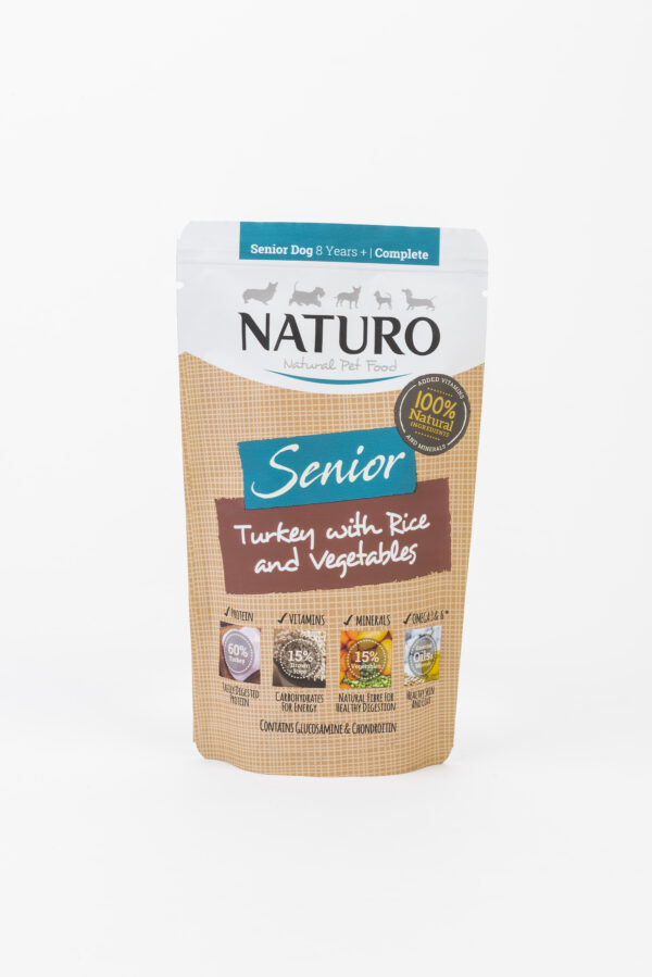 Naturo Mini vrećica 150g Senior pura/riža/povrće 1/8