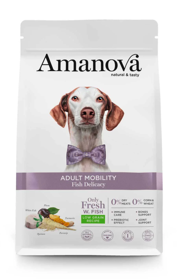 Amanova dog adult Mobility Delicacy riba 2kg