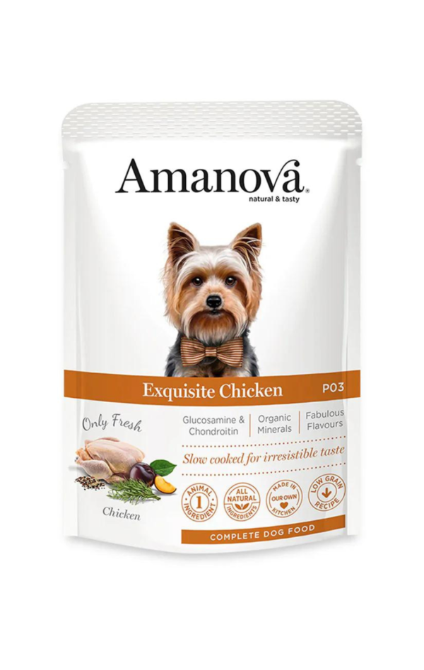 Amanova dog vrećica 100g Exquisite piletina