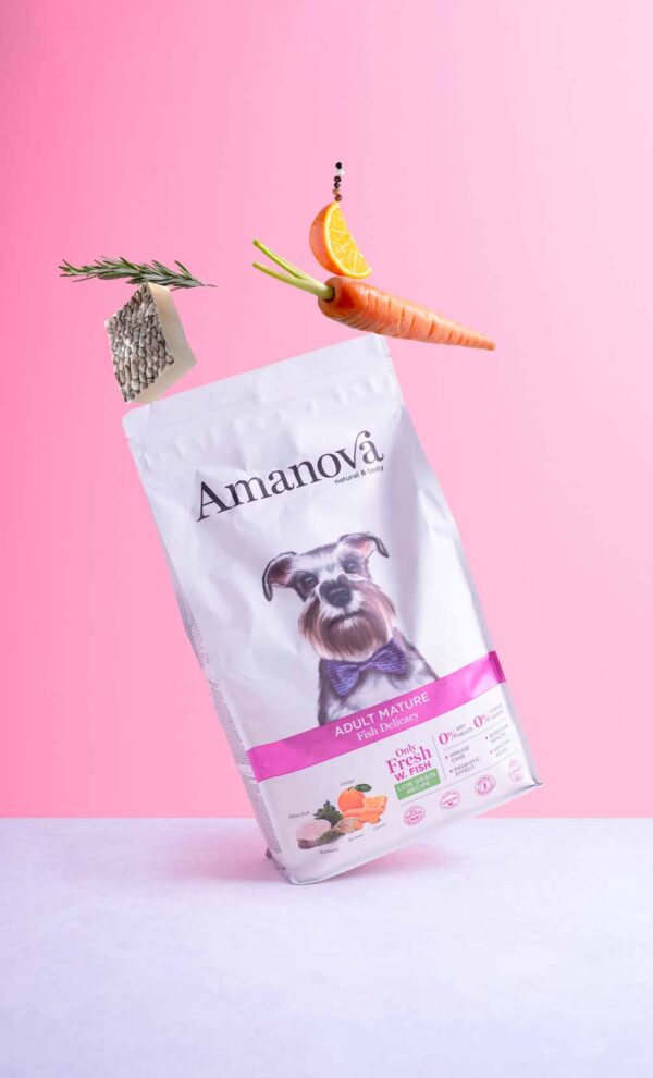 Amanova dog adult Mature Delicacy bijela riba 10kg - Image 6