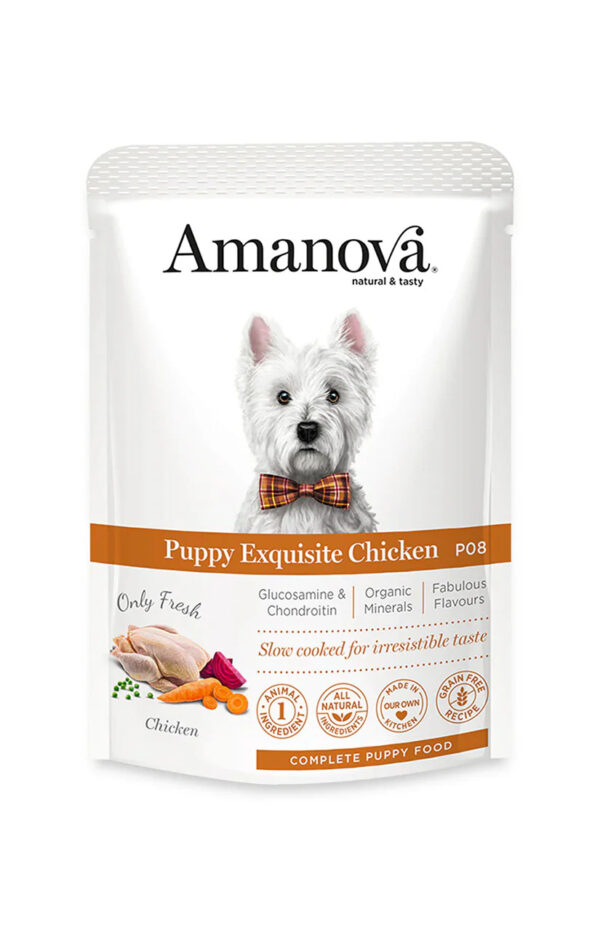 Amanova dog vrećica 300g Puppy Exquisite pile