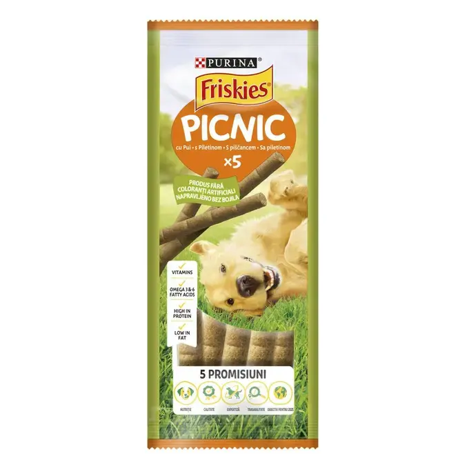ALC58725 Poslastica za pse PICNIC Piletina 42g 1/16