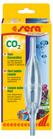 Sera flore CO2 bubble counter