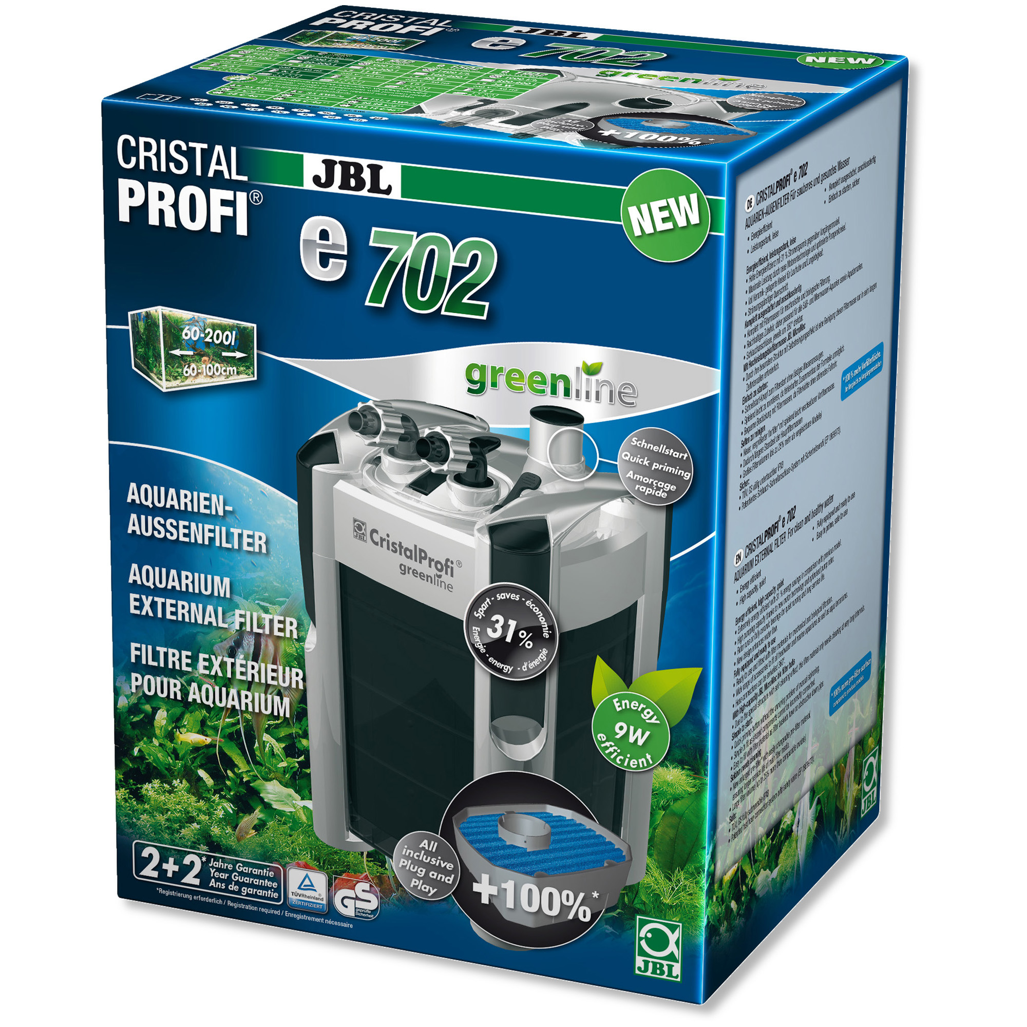CristalProfi greenline filteri