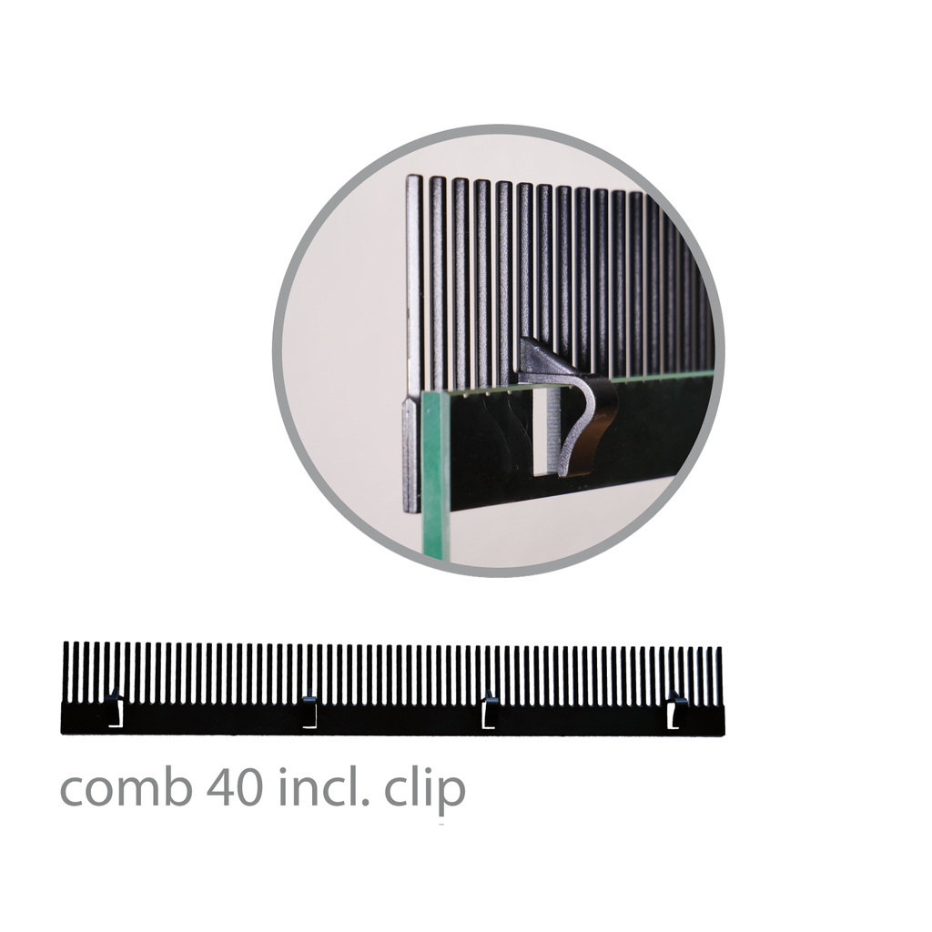 AM418.07 Aqua Medic Overflow comb 40cm 10/12mm