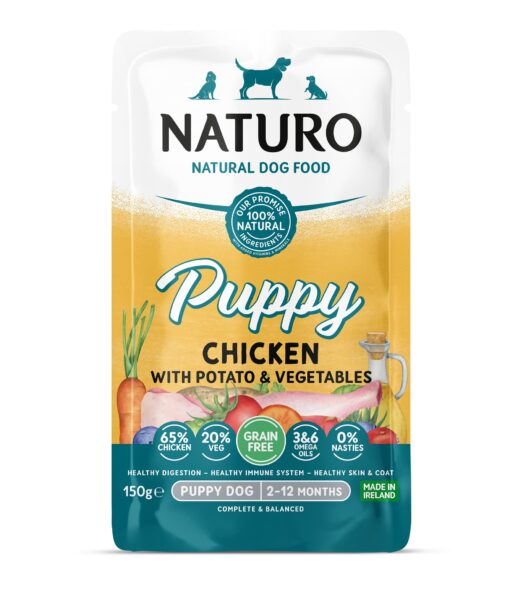 MPF8DNAT0508 Naturo Mini vreć. 150g Grain Free Puppy pile 1/8