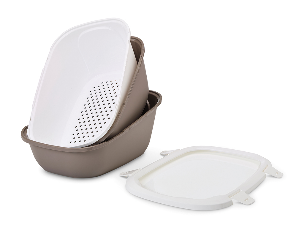 WC mace Simba sift 64x46x31cm sivi