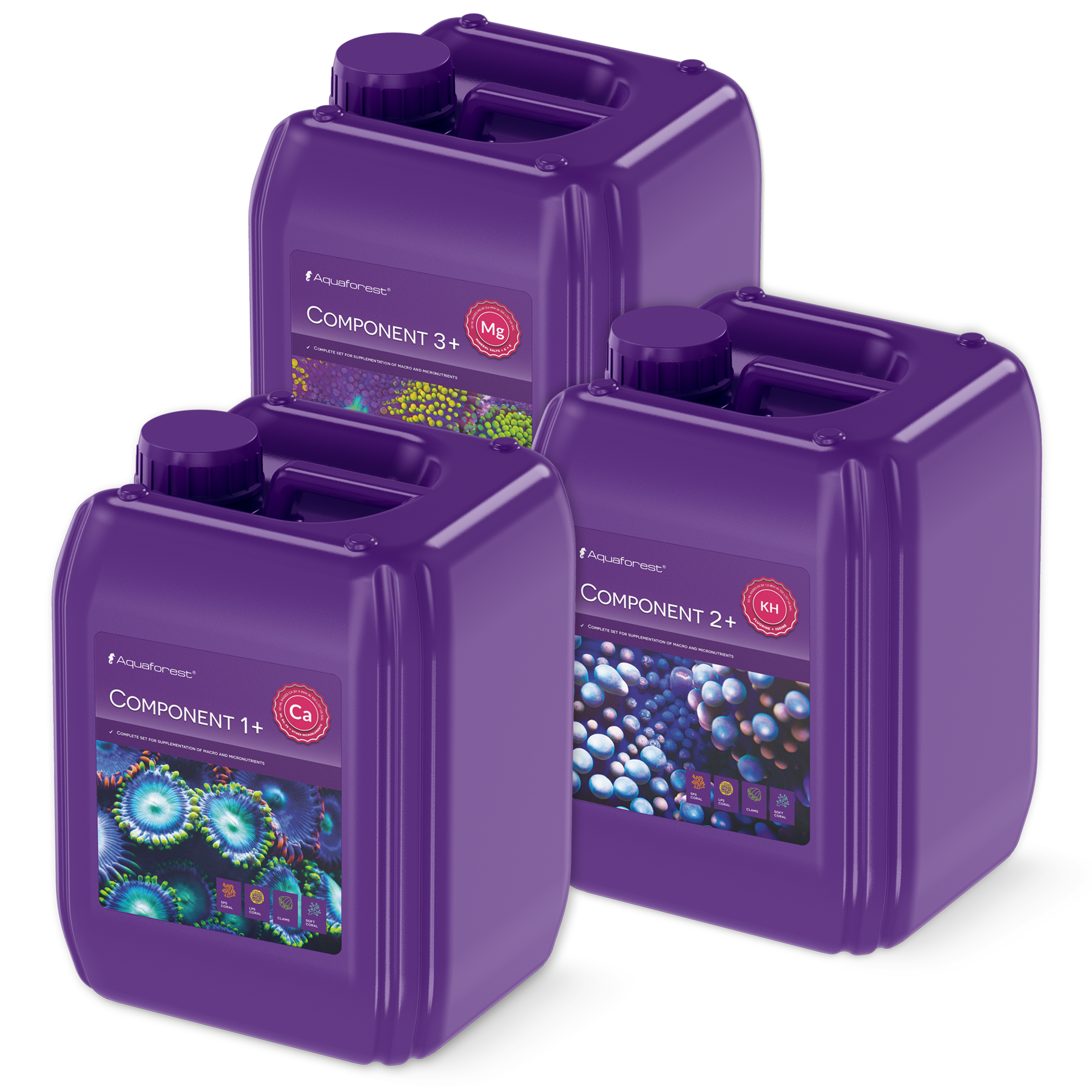 AF32475 Aquaforest Component 1+, 2+, 3+ 3x5l