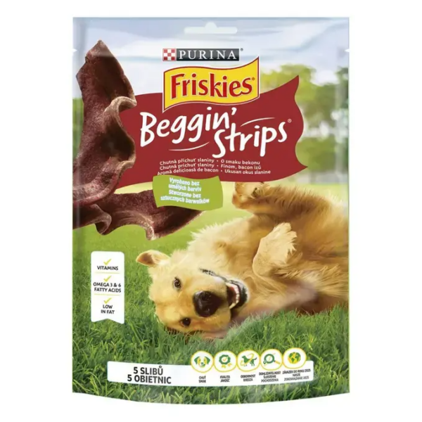 Poslastica za pse BEGGIN STRIPS 120g 1/6