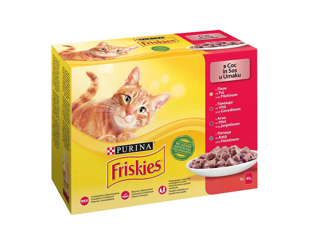 Friskies vrećica Multipack 12x85g Meso 1/6