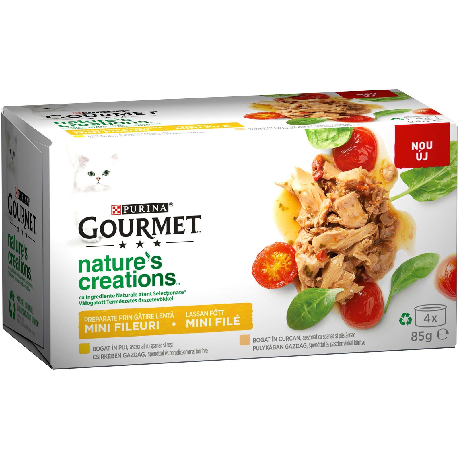 Gourmet Natures Creations Pile/Pura 4x85g 1/12