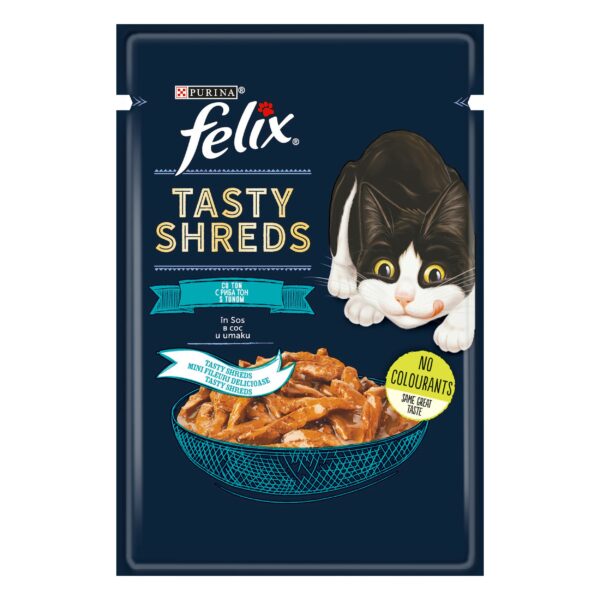 ALC130212 ASP Felix 80g Tasty shreds tuna 1/26
