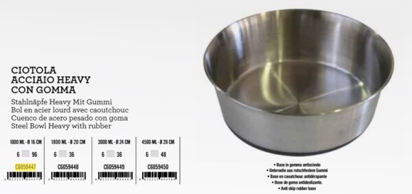 C6059449 Inox Posuda 3,00l 24cm TEŠKA