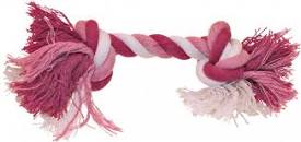 C6098299 Igračka za Pse uže 15cm 45g 2 čvora PINK