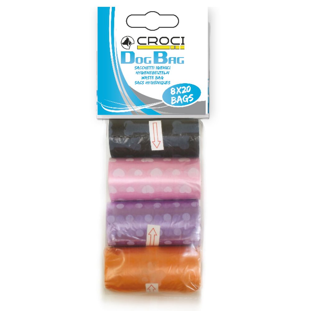 C9020307 Vrećice za izmet 8x20kom Mix boje
