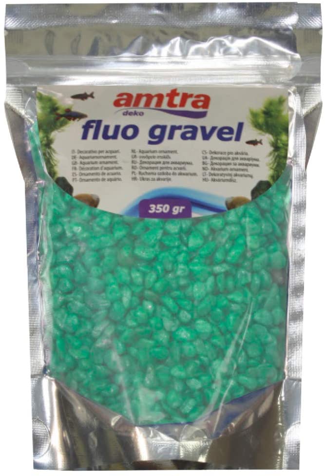 A4022480 Akvarijski Pijesak Fluo Green 350g Amtra