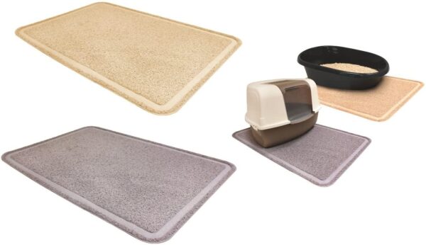 Otirač za WC 60x90cm beige,sivi