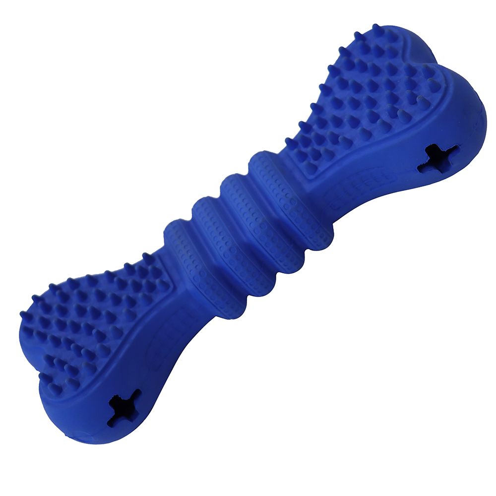 C6098708 Igračka za Pse Guma kost za poslastice 15cm mix
