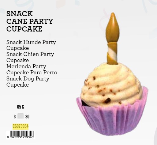 C6073934 KB Party cupcake 65g
