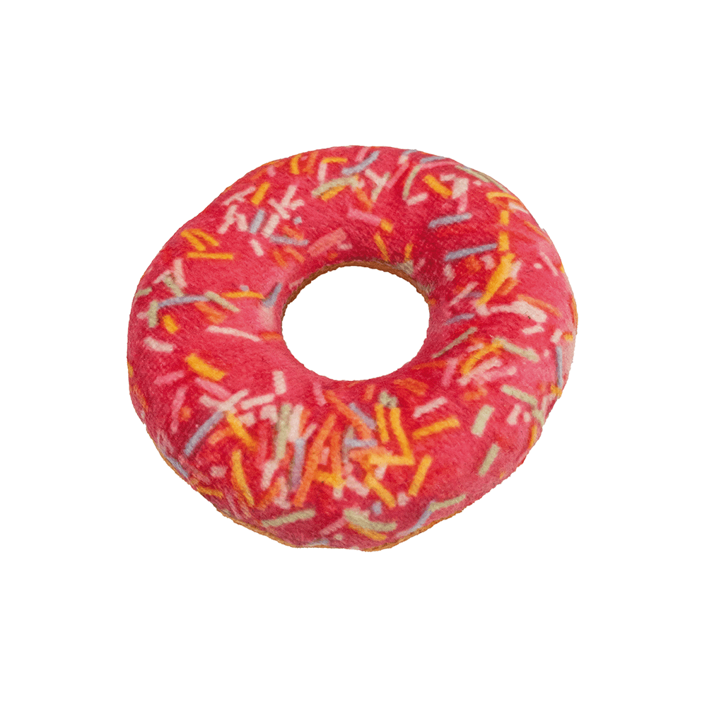 C6198044 Igračka za mace Donut pink catnip 9cm