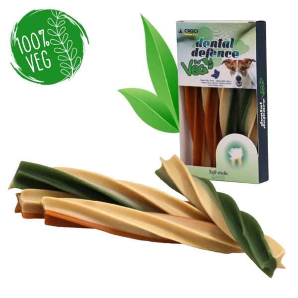 KD Dental Vege Twirl batat/menta 75g XX