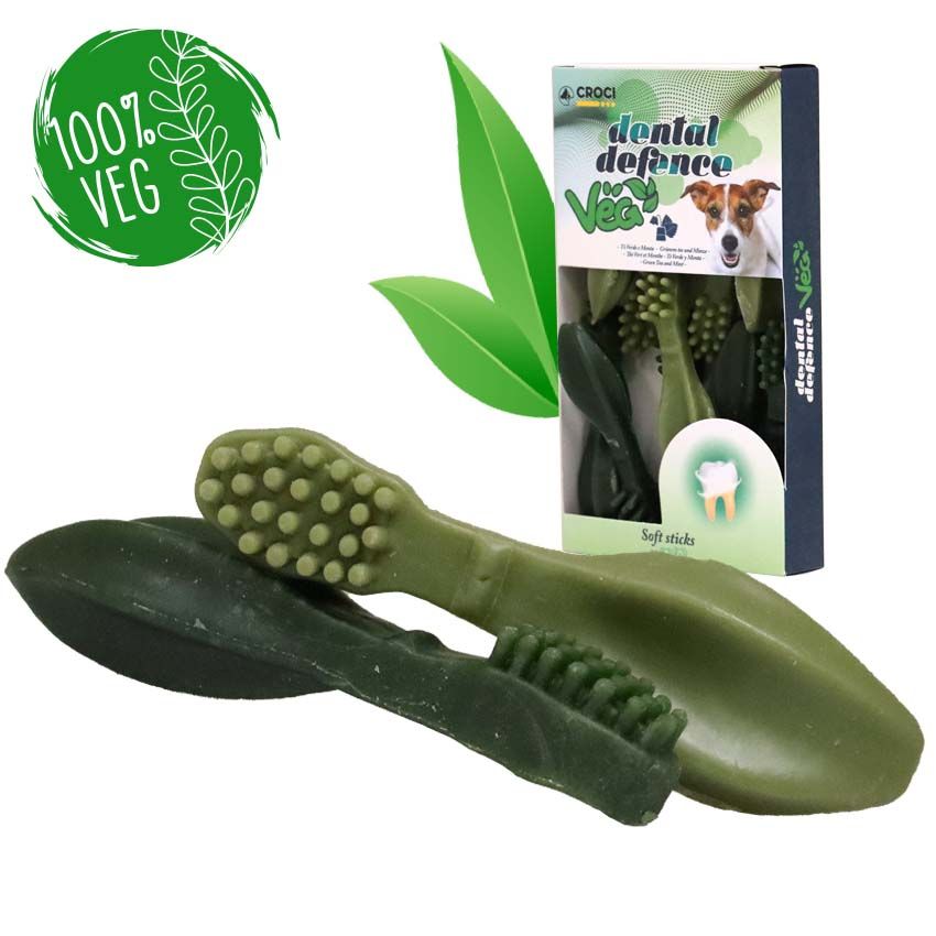 C1030228 KD Dental Vege četkice zeleni čaj/menta 100g SM