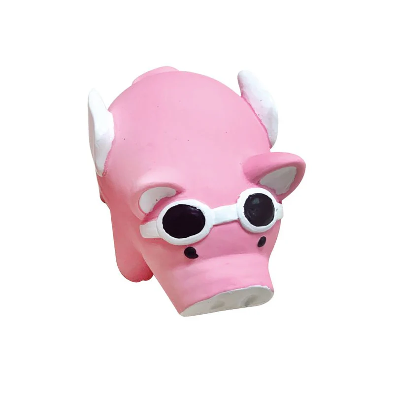 C6057325 Igračka za pse latex Flying pigs 9cm