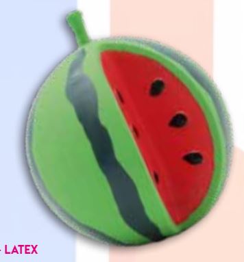 C6157105 Igračka za pse latex Lubenica 10cm