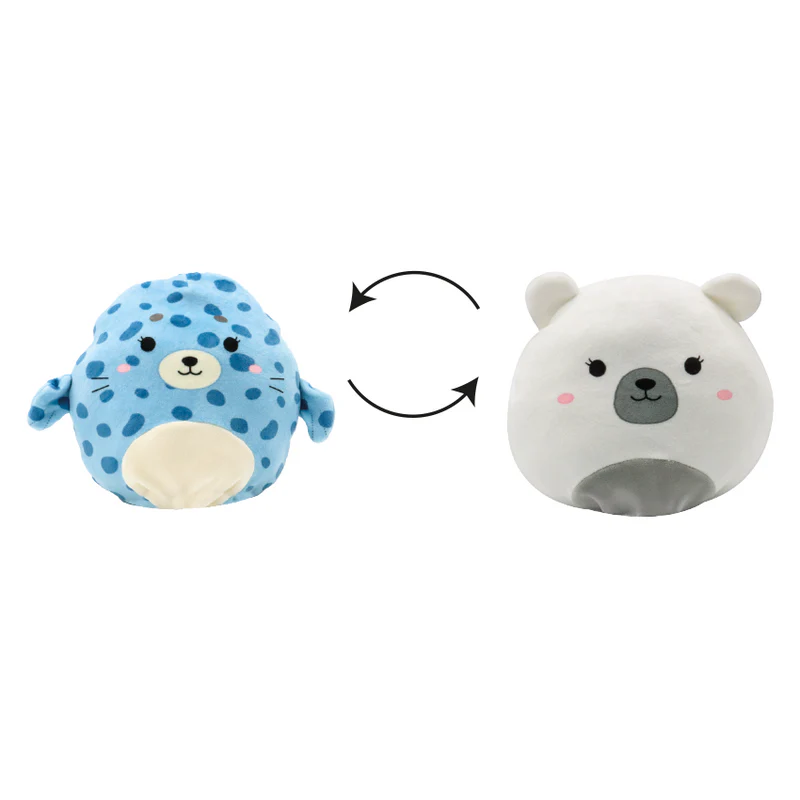 C8057123 Igračka za Pse pliš Seal/Polar bear 17cm