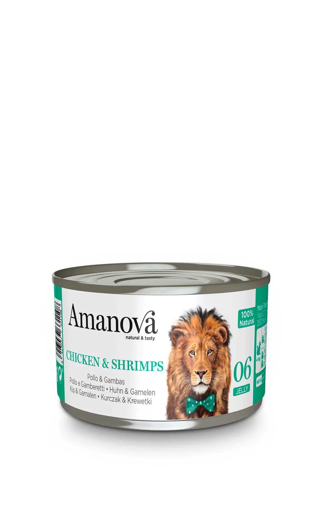 WEV77CS1B Amanova cat adult konz. 70g pile/kozice u želeu 1/24