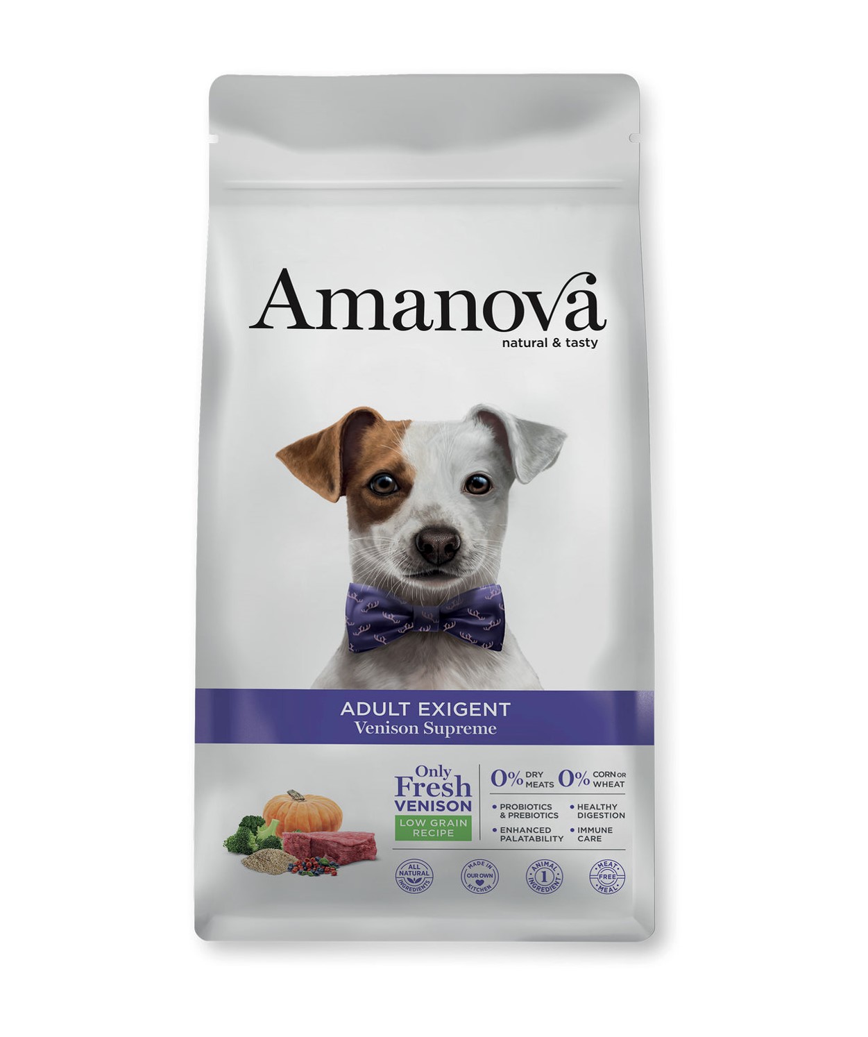 AMJ59AV02 Amanova dog adult Exigent Venison Supreme 2kg