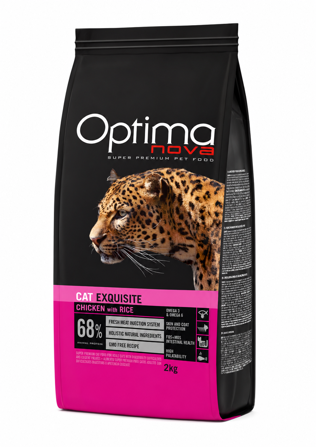 ONC14EX06 Optimanova cat adult Exquisite Pile/riža 6kg LG NOVO
