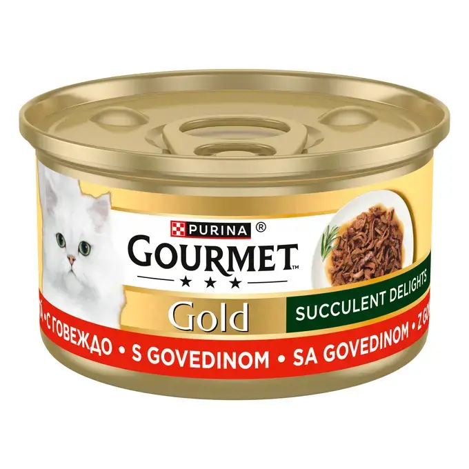 ALC131831 Gourmet Gold 85g Succulent delight govedina 1/24