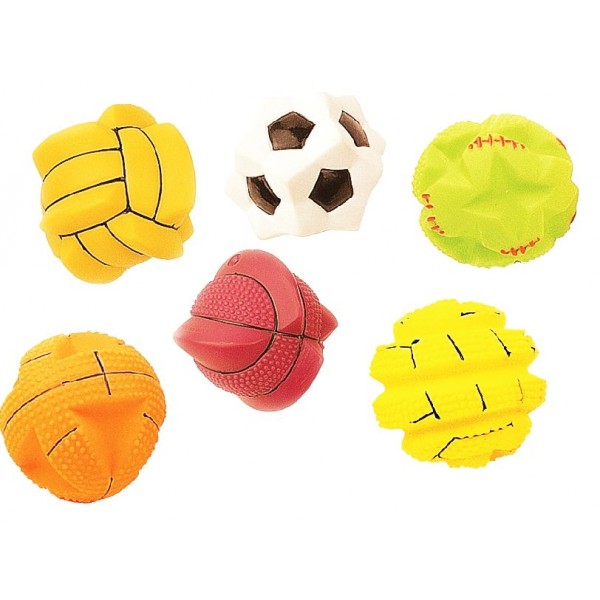 48528 Igračka za Pse Lopta Sport 8,5cm mix Tatrapet