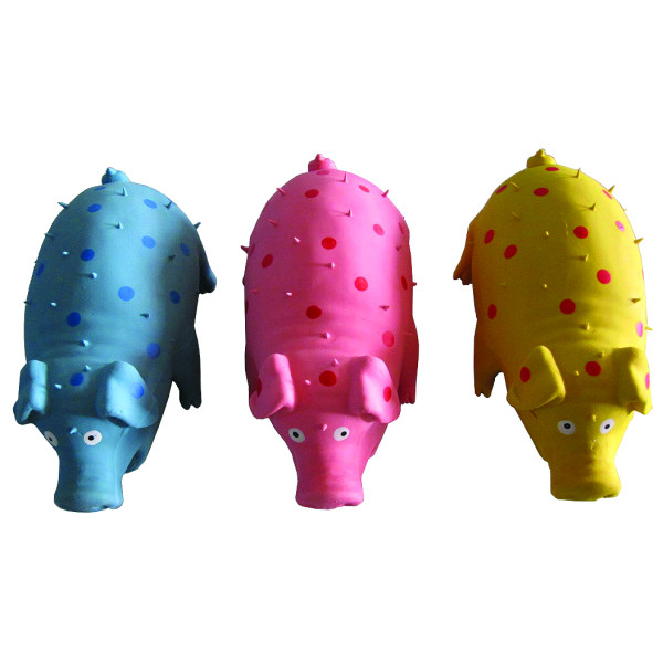 48746 Igračka za Pse Latex Prase 16cm mix Tatrapet
