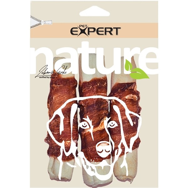 46119 Poslastica za pse Expert Nature rolice s patkom 3 kom