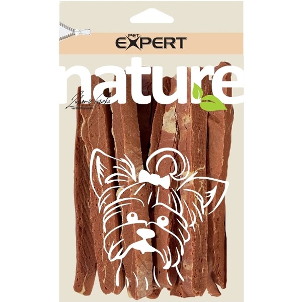 46184 Poslastica za pse Expert Nature Duck+Cod komadići 60g