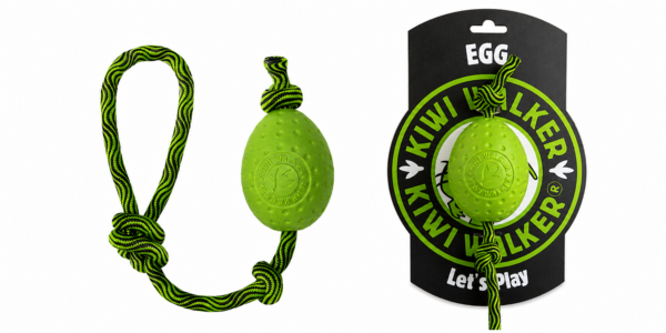 Igračke za pse Kiwi guma jaje/uže