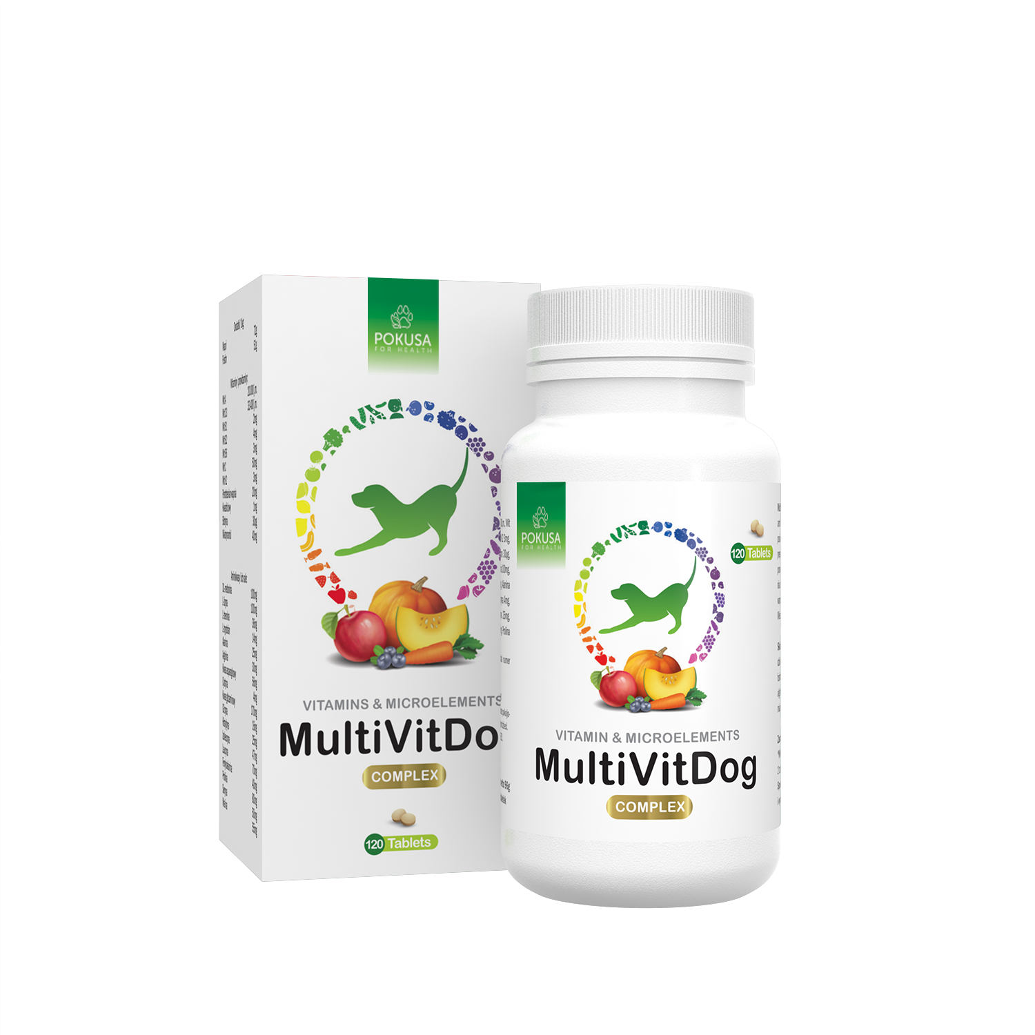 NIK84 Pokusa GreenLine Multi Vit dog 120tabl