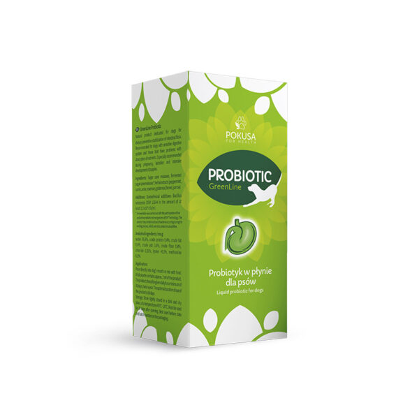 NIK2272 Pokusa GreenLine Probiotic dog 200ml