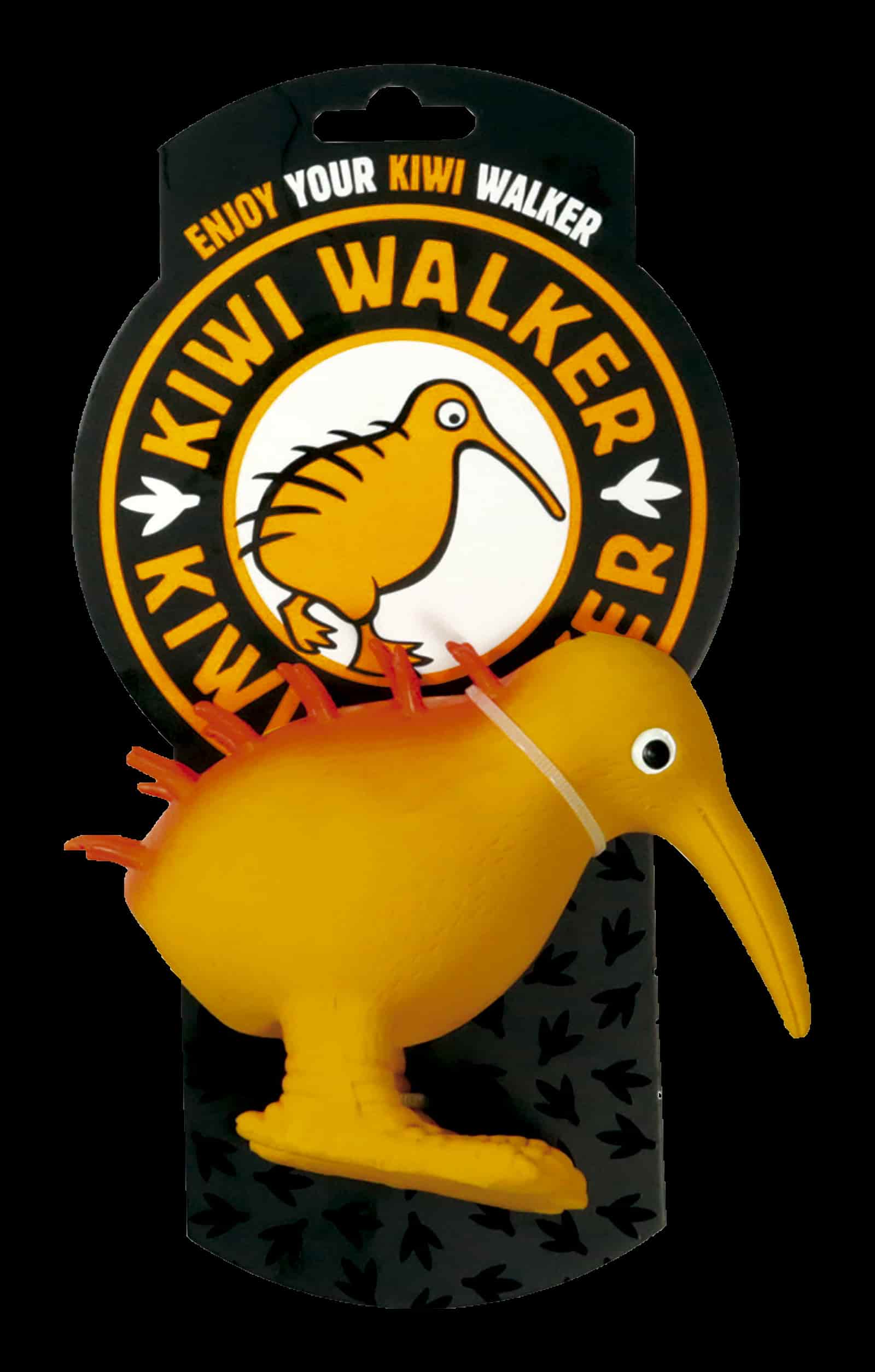 LTX-006 Igračka za pse Kiwi latex M narančasti