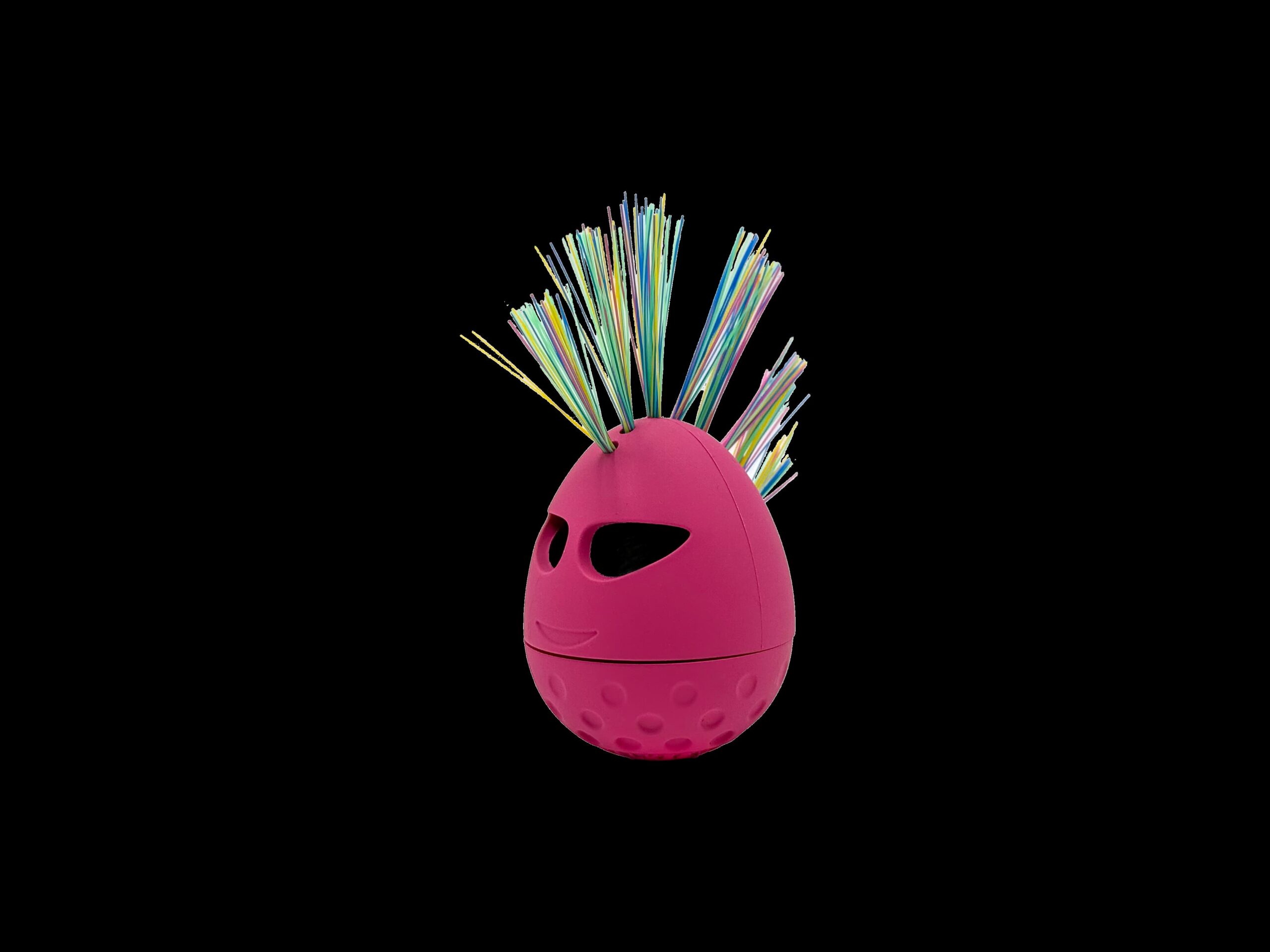RUB-862 Igračka za mace Kiwi lopta za poslastice Punk