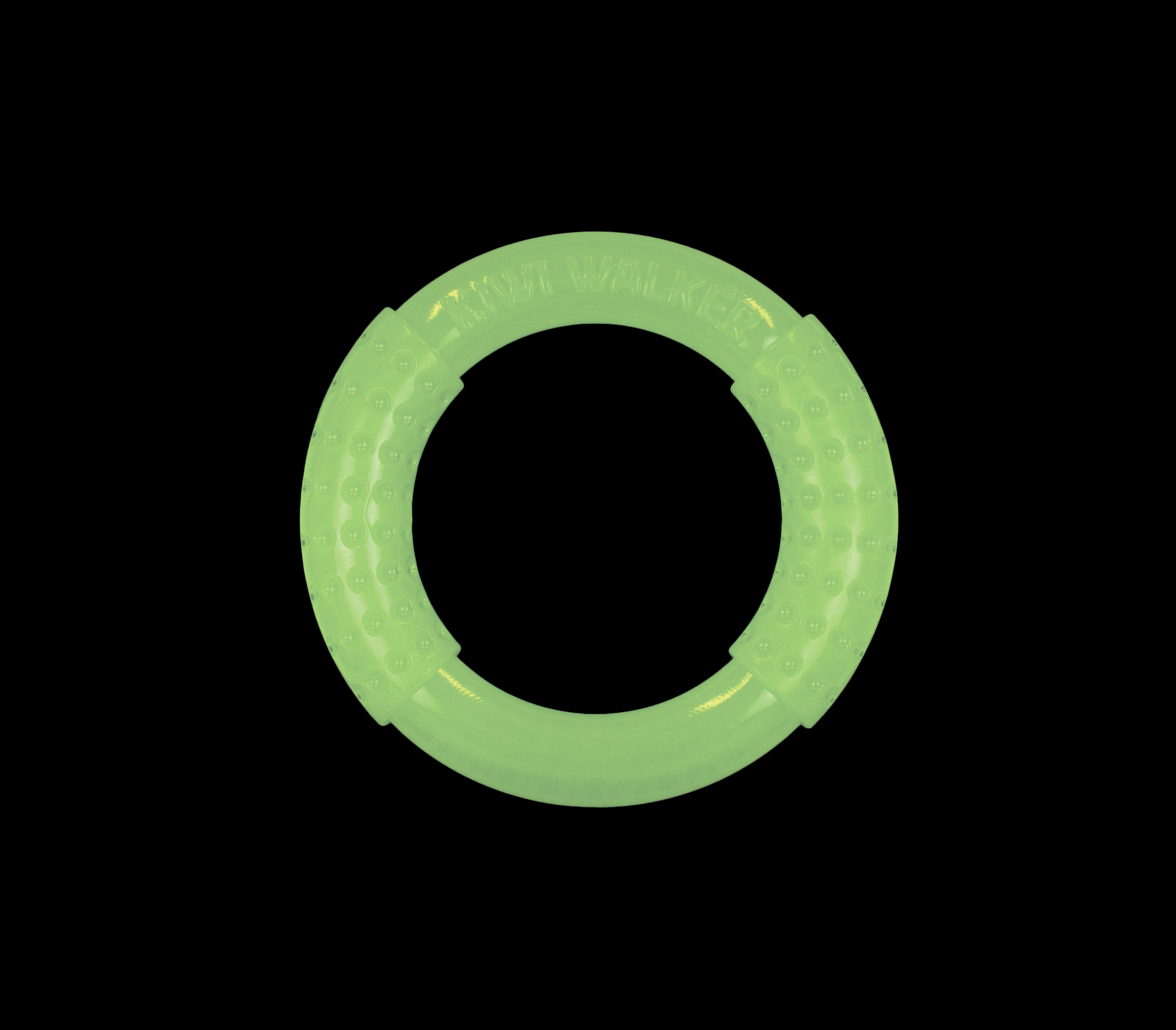 TPR-502 Igračka za pse Kiwi guma Glow ring 18cm
