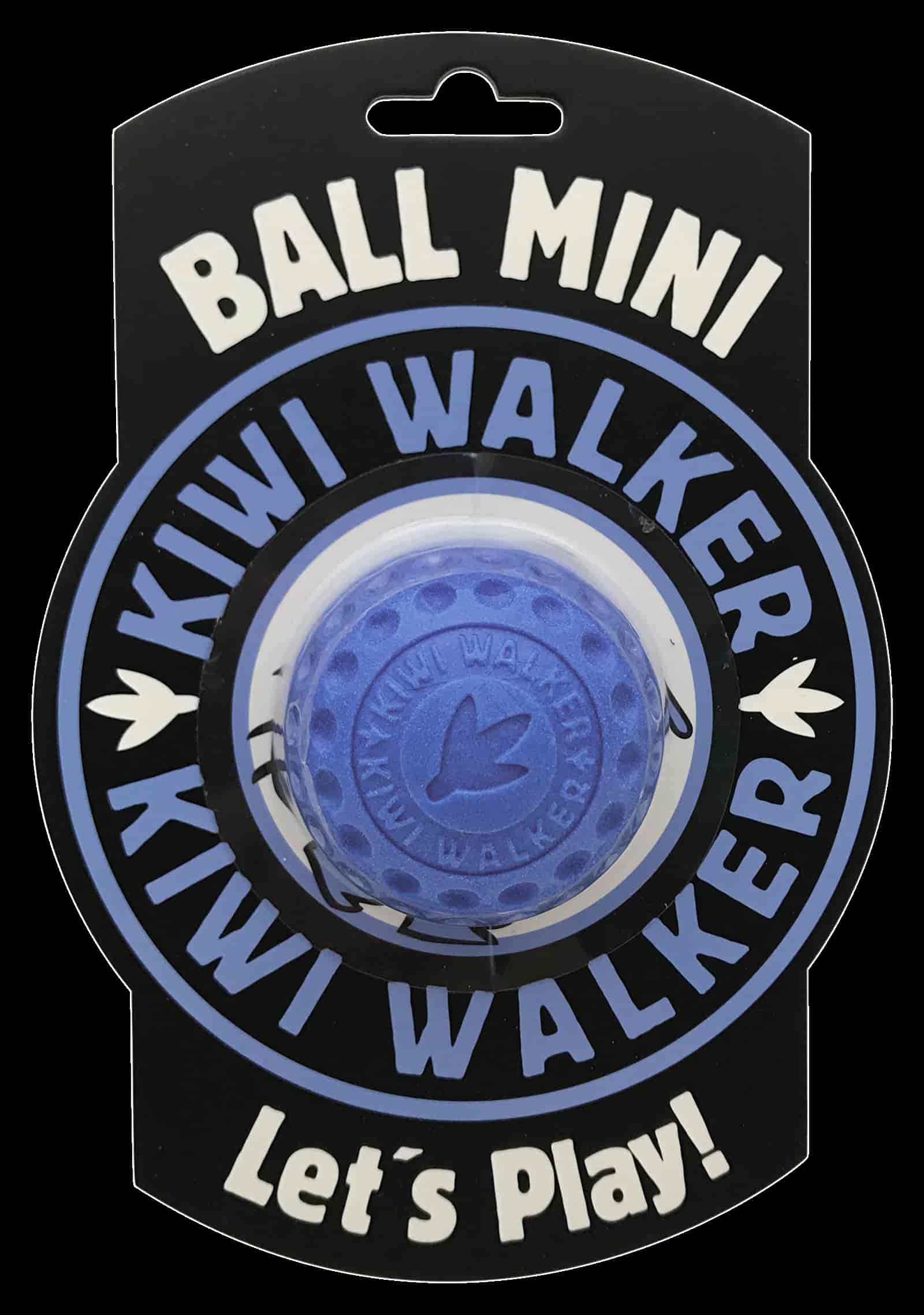 TPR-833 Igračka za pse Kiwi guma lopta mini 5cm plava