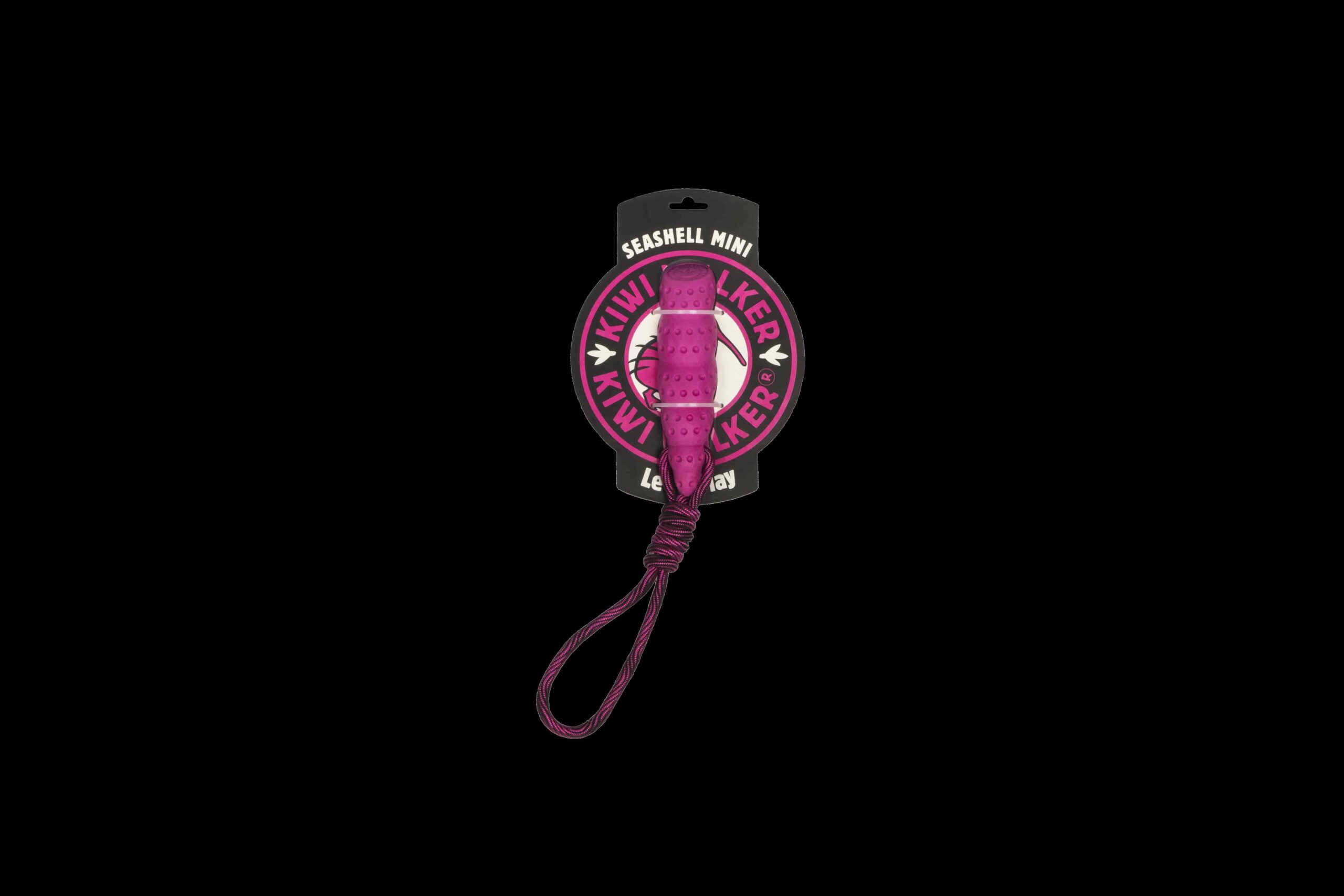 TPR-846 Igračka za pse Kiwi guma školjka mini 17cm pink
